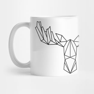 Geometric moose Mug